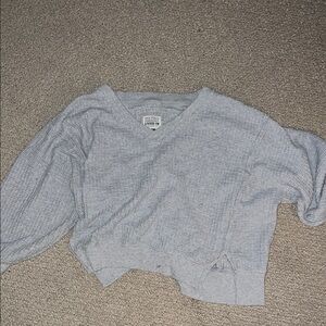 American Eagle Waffle Knit Sweater